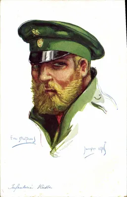 Russische Infanterie — Januar 1915 — Enr. Dupuis