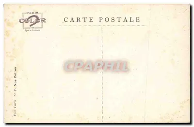 Villers-Cotterets — Soldat im Uniform — Émile Dupuis, 6.12.1914 — Rückseite