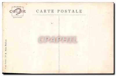Soldat im Uniform — Arras — Zeichnung von Em. Dupuis — Rückseite