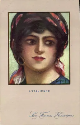 Die Italienerin — Serie Die Heldenfrauen — Paris COLOR, n° 152