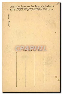 Misiones de A. F. — El aprendiz — M. Braut — Reverso