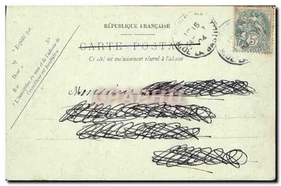 Paryż — Gril Elysejski — F. Desigaux, n°232 — Rewers