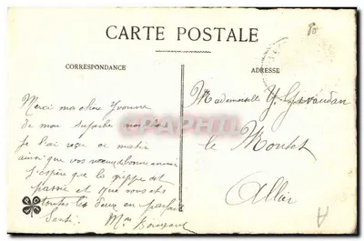 Bonne Année — Una mujer sin amor y una flor sin aroma — Editor no visible — Reverso