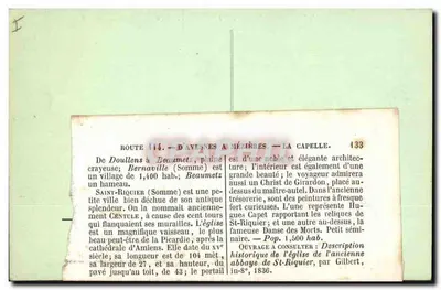 Saint-Riquier — Kościół — Stale chórzańskie — LL. — Rewers
