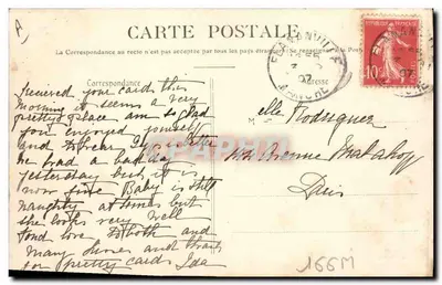 Flamanville (Manche) — O Sémaphore — Verso