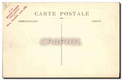 Cap d'Antibes - De Kerk Notre-Dame — onbekende uitgever, n° 5138 — Achterkant