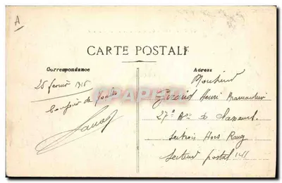 Toulon - Observatorium van de Marine — uitgever Ricoles, n°72 — Achterkant