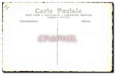Dom w Saint-Cloud spalony przez Prusaków — Wydarzenia 1871 — ND. Fot. n°222 — Rewers