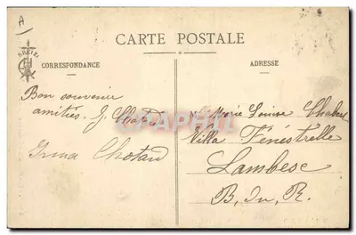 Żeni się w Finistère — Oaza Châteaulin — Zbiór E.H., S.B. — N° 3990 — Rewers