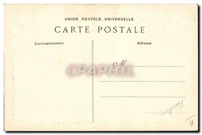 Dziewczynka i Mały Chłopiec z Pont-l'Abbé — Kolekcja Villedet, Quimper — nr 149 — Rewers