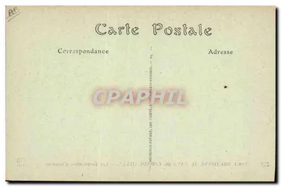 Śluby bretońskie w kraju Cornouailles — Dziewczyny honorowe. — NDV, n° 227 — Rewers