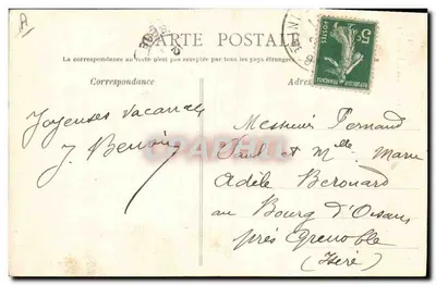 LE CROISIC (Loire-Inf.) — Traje da Croisicaise — Arturud Nozzah, Nantes, n° 579 — Verso