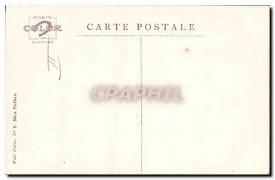 Hartmanns Kopfweiler — Elsass — Verlag Paris Color, N° 8 — Rückseite