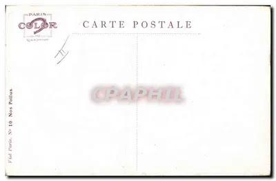 Porträt eines bärtigen Mannes — Em Duldnis — Paris Color, n°172 — Rückseite