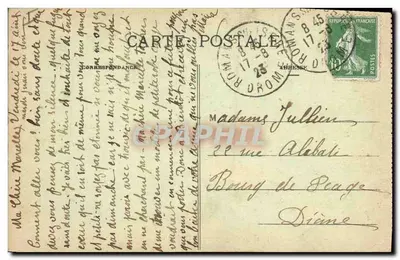 NANCY — Fontaine de Netuno, por Guibal e Grilles de Jean Lamour (1755) — Verso