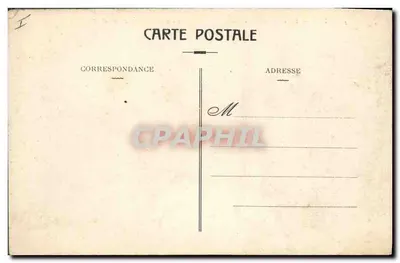 LYON — A Porta do Parque da Cabeça de Ouro e o Lago — E. C. L. — Verso