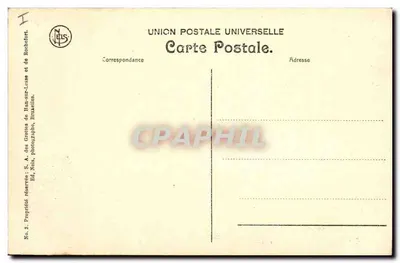 Gruta de Han — Um canto das Mistériosas — Ed. Nola, S.A. das Grutas de Han-sur-Lesse, Bruxelas — Verso