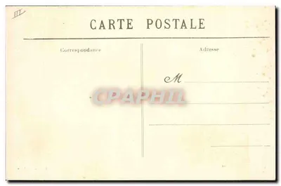 Alençon — O Castelo dos Duques de Alençon e o Palácio de Justiça — Edição Lorphelin — Verso