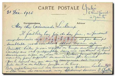 Batz (Loire-Inf.) — Os Paludiers — n° 97 — Verso