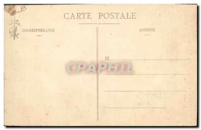 Batismo em Plougastral-Daoulas (F.) — Col. E. Hamonic, St-Brieuc — n° 1407 — Verso