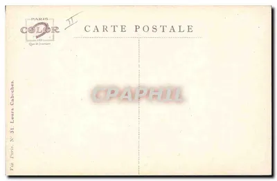 Hussard de la Mort — Éditeur E. Delpuis, N° 110, datée 1914 — Verso