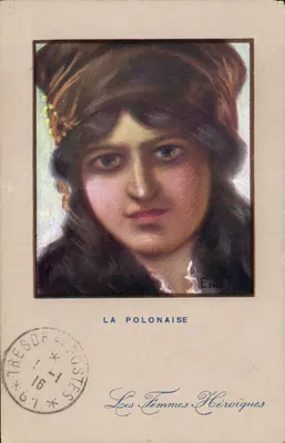 La Polonaise — Les Femmes Héroïques — Éditeur TRESOR ET POSTES, n° 16-1