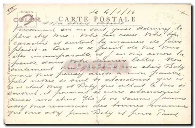 La Polonaise — Les Femmes Héroïques — Éditeur TRESOR ET POSTES, n° 16-1 — Verso