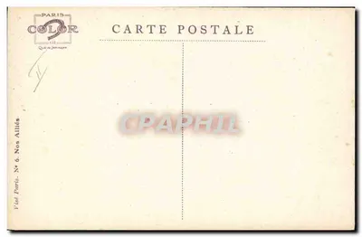 Highlander — soldat en uniforme — Em. Daplius, Londres, janvier 1915 — Verso
