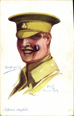 Soldat britannique — Infanterie anglaise — Paris Color, N° 9