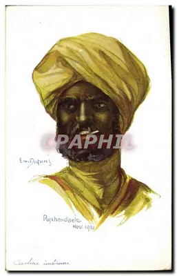 Cavalier indien — portrait — Em. Dupont, Pasehendaele, Nov. 1914