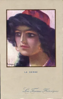 La Serbe — Les Femmes Héroïques — Émile Dupuis, n° 47