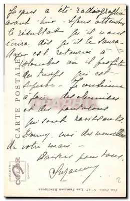 La Serbe — Les Femmes Héroïques — Émile Dupuis, n° 47 — Verso