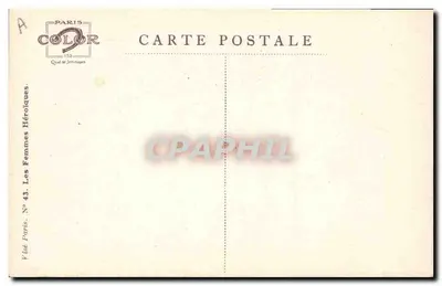 Die Kaukasierin — Die Heldinnen — Paris COLOR n°152 — Rückseite