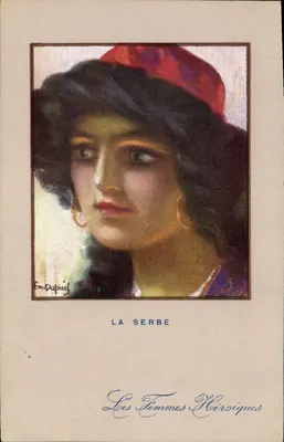 La Serbe — Les Femmes Héroïques — Émile Dupuis
