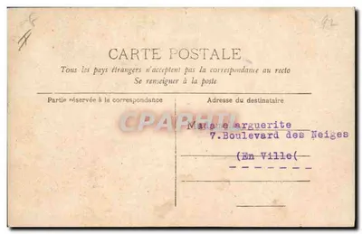 Mujer elegante joven — Winchester — editor Raoul Bugeat, n°306 — Reverso