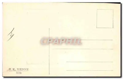 Scena zimowa — Wiedeń — V.K., Wiedeń 5115 — Rewers