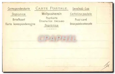 Festa de Páscoa — jovem mulher com coelhos — série 932 n° 3 — Verso