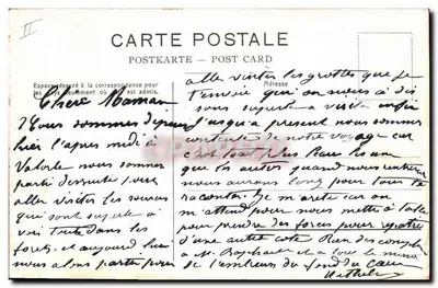 Jaskinia Czarodziejek w pobliżu Vallorbe — wydawca nieznany, nr serii nie widoczny — Rewers