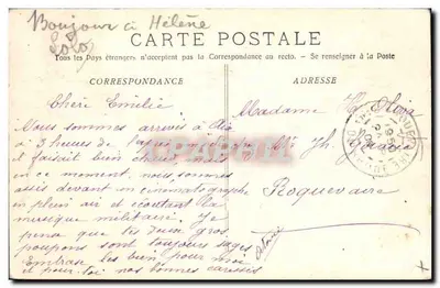 Aix-en-Provence — Pałac Sądownictwa — Zbiór C. M. — Rewers