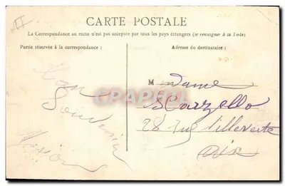 Aix-en-Provence — Palácio de Justiça — Estátua de Portalis e Siméon, jurisconsultas — Verso
