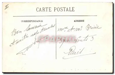 Amiens — O Palácio de Justiça — LL. — Verso