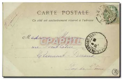 Шартр — Памятник в память о детях Эр и Луар (1870) — ND Phot — Оборотная сторона