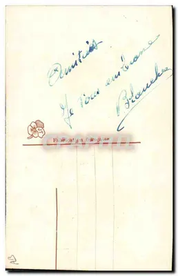 Bloemmandje met kant — editie Blanche — Achterkant