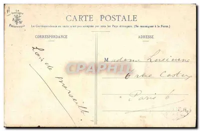 Bretagne Pittoresque — Capot de Baud — Zbiór A. Warron, St-Breton — Rewers
