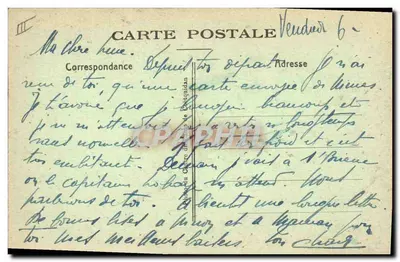 Menina das proximidades de VANNES, no velho poço — editor não identificado, n°7 — Verso