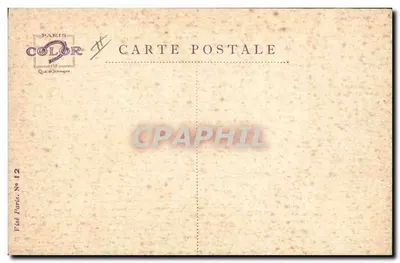 Infantaria japonesa — 1914 — Émile Dupuis, editor Paris Color — Verso