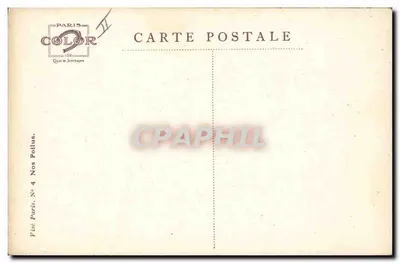 Retrato de soldado — La Gruric Fevereiro — Editor Paris Color, n° 162 — Verso