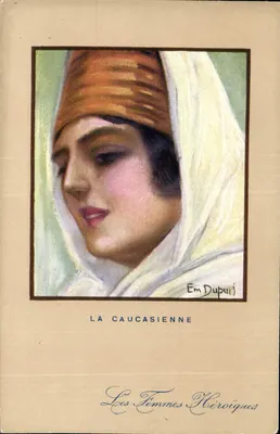 A Caucasiennne — Série As Mulheres Héroicas — Paris Color, n° 43