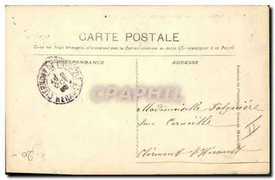 Bijoutier Tunisien — Exposition Coloniale de Marseille — Éditeur non identifié, n° 25 — Verso