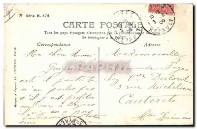 Petite fille jouant avec un téléphone — scène de studio — éditeur STEBBING PARIS — Verso